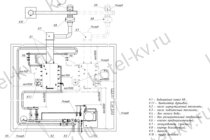 Подключение твердотопливного котла 0.58 МВт схема